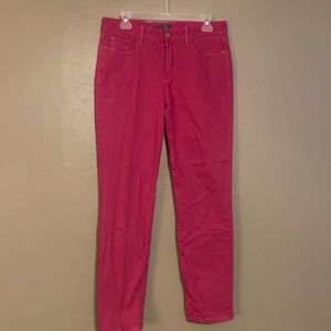NYDJ Pink Ankle & Cropped Jeans